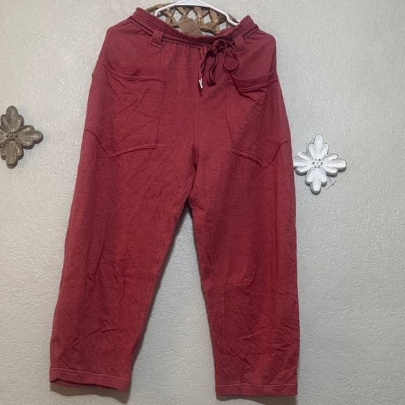 Free People Red Casual Pants - Picture 2 of 5